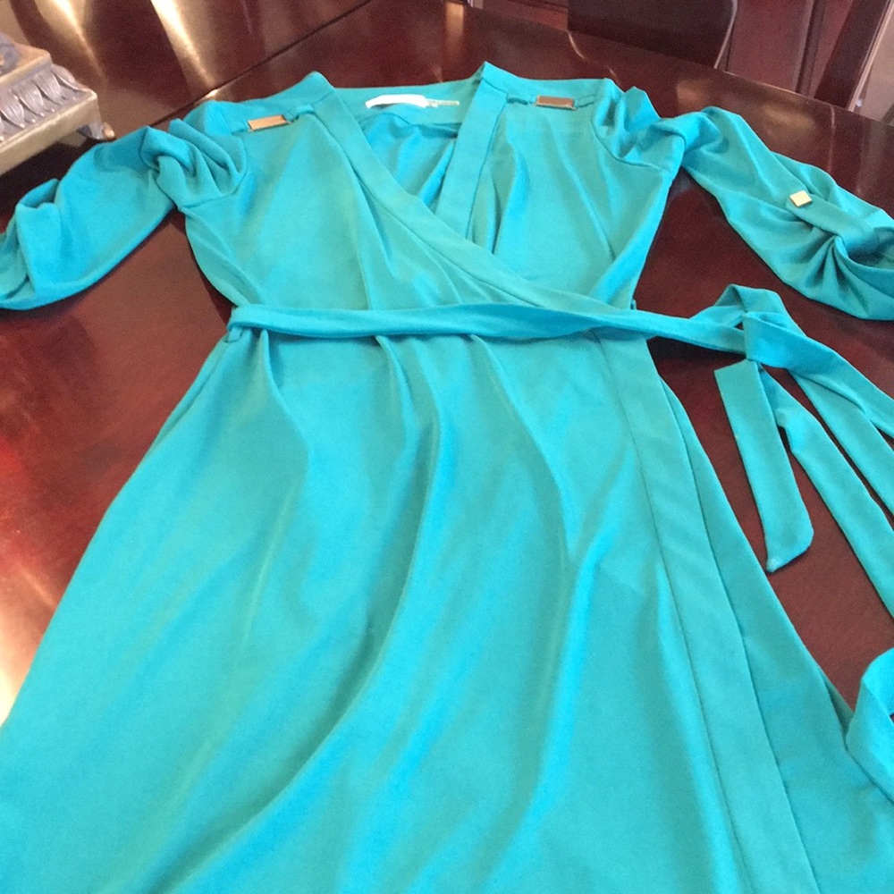 Calvin Klein wrap dress